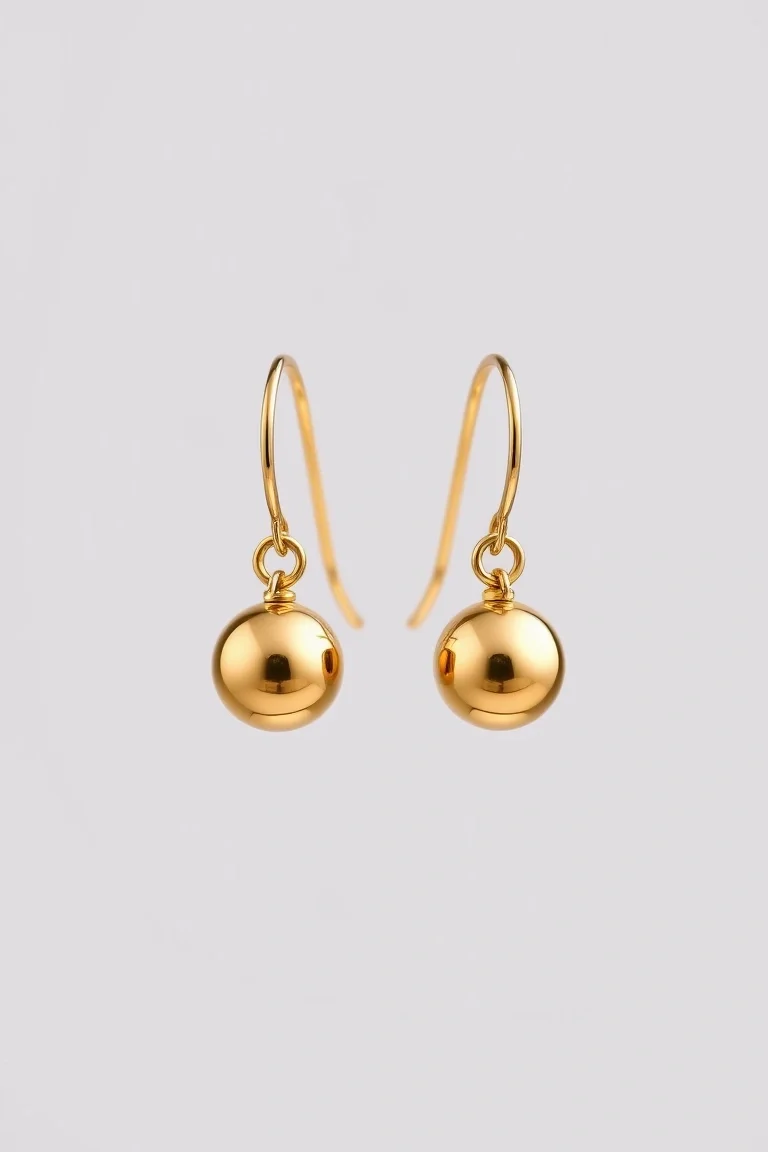 14K Ball Earring Hangers