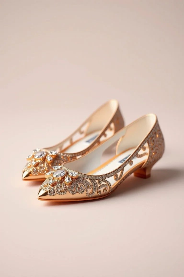 14K Ballerina Shoes