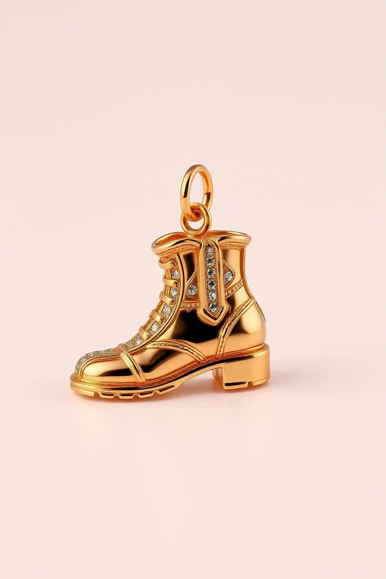 14K Boot Charm