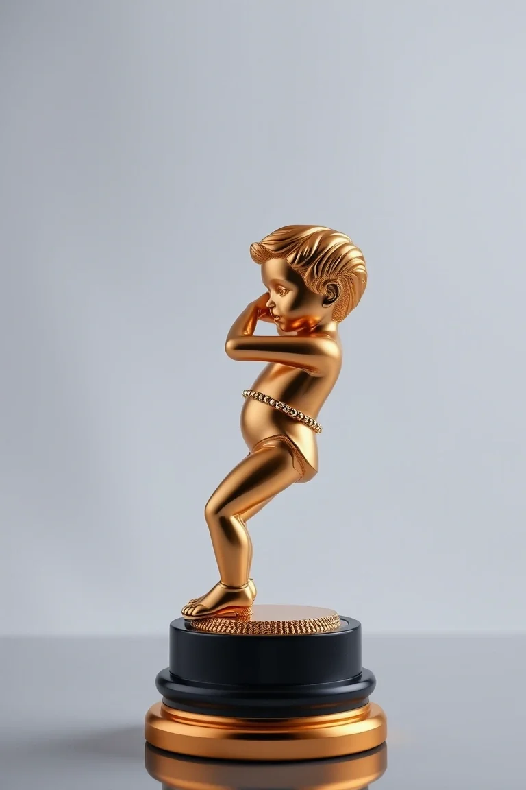 14K Boy Figure