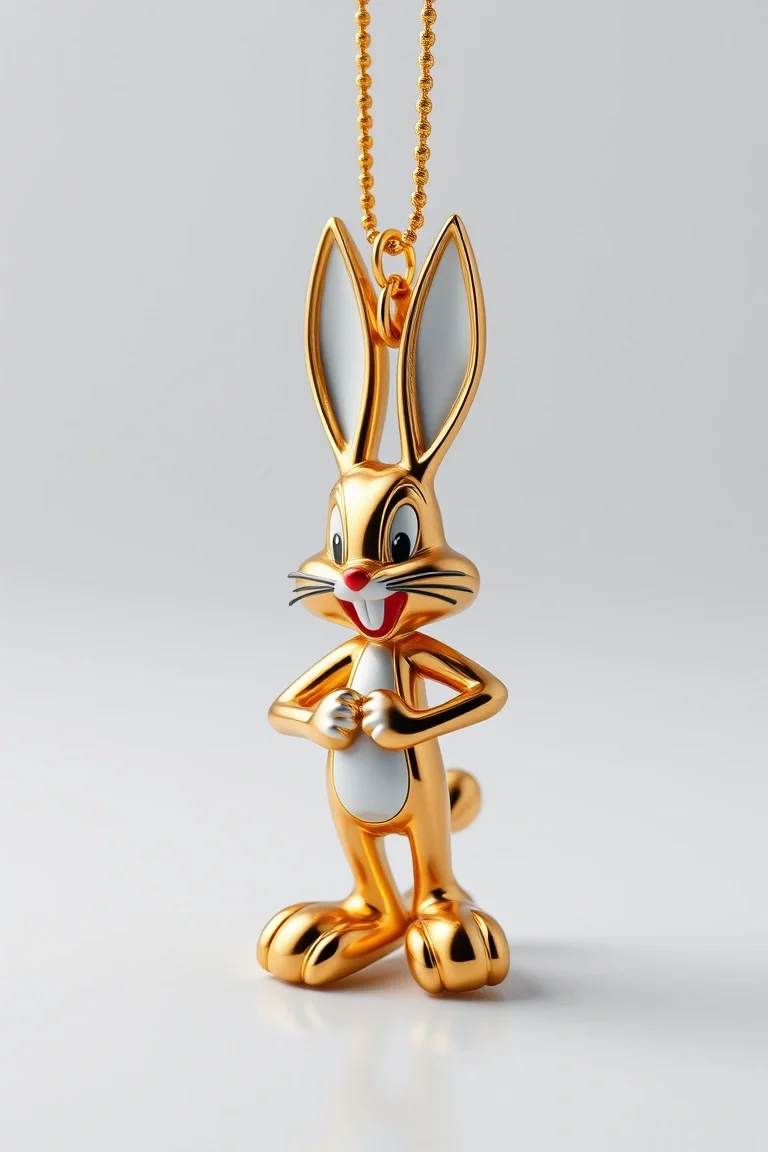 14K Bugs Bunny Charm