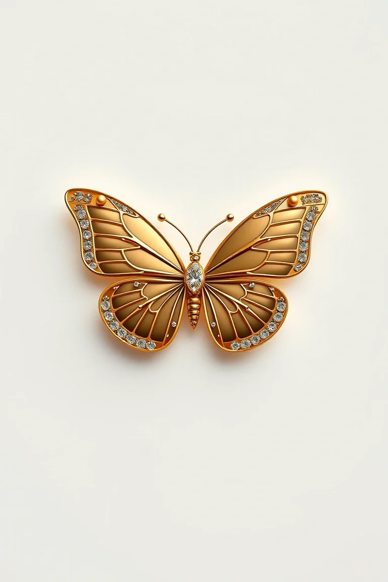 14K Butterfly