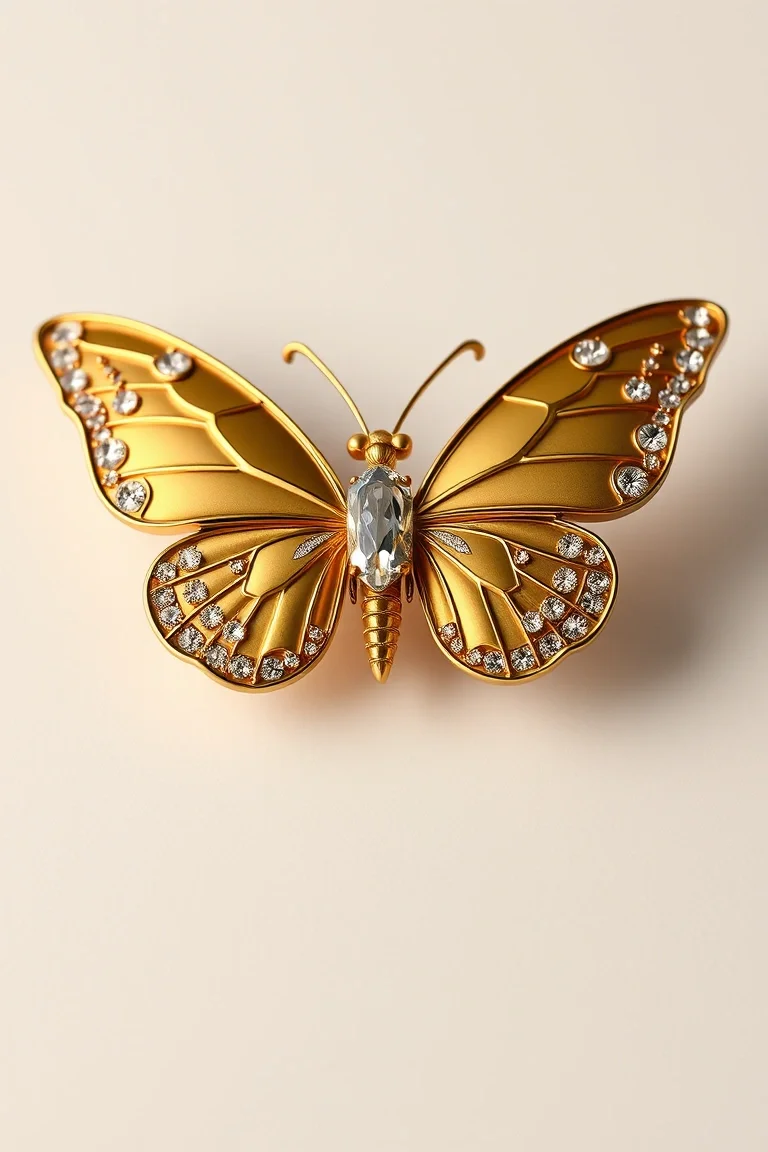 14K Butterfly