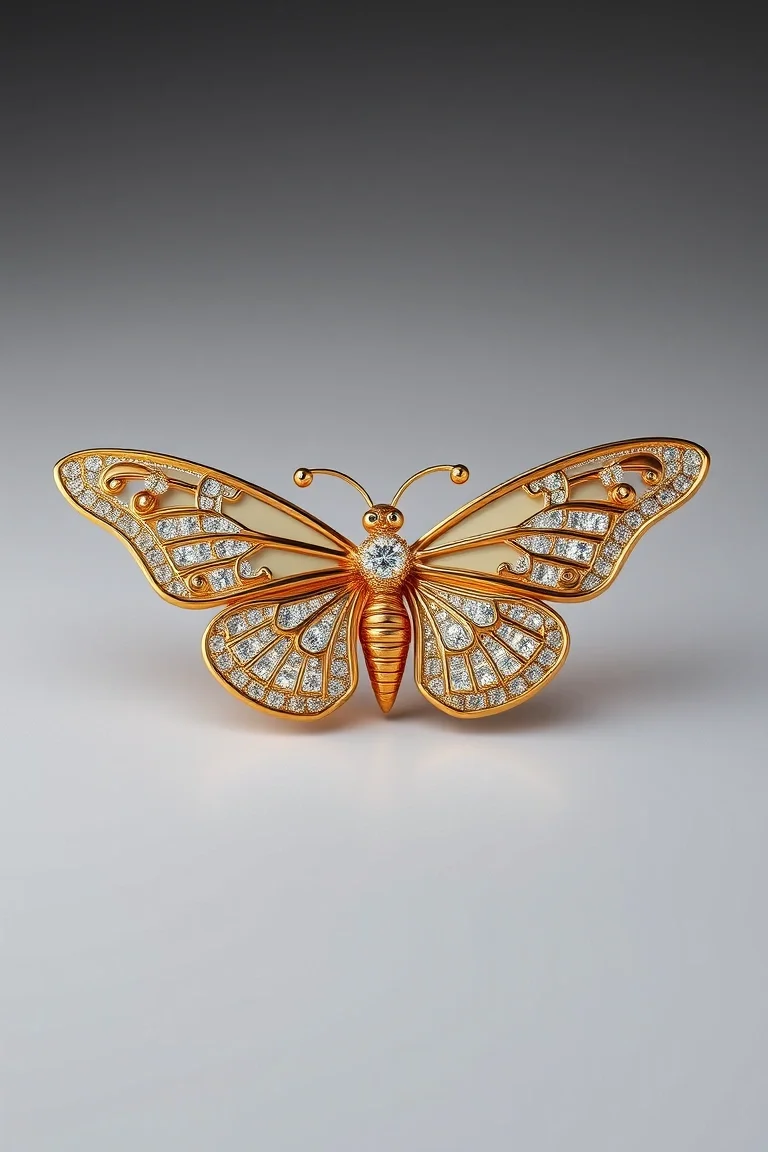 14K Butterfly