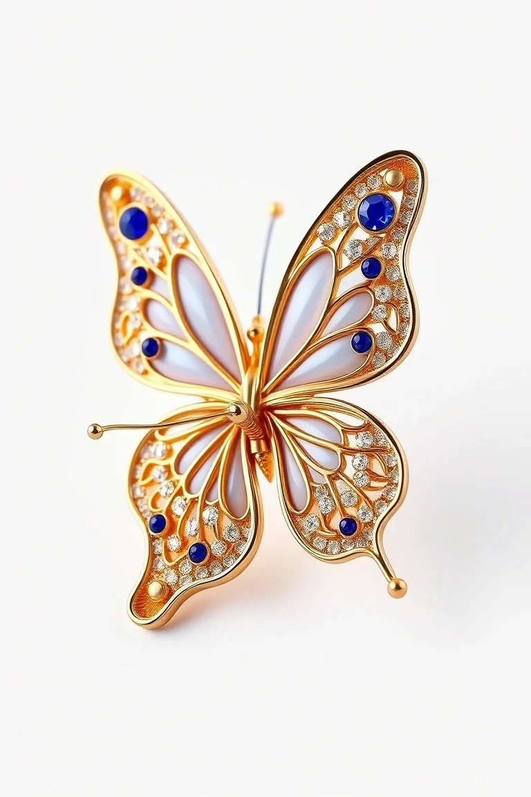 14K Butterfly