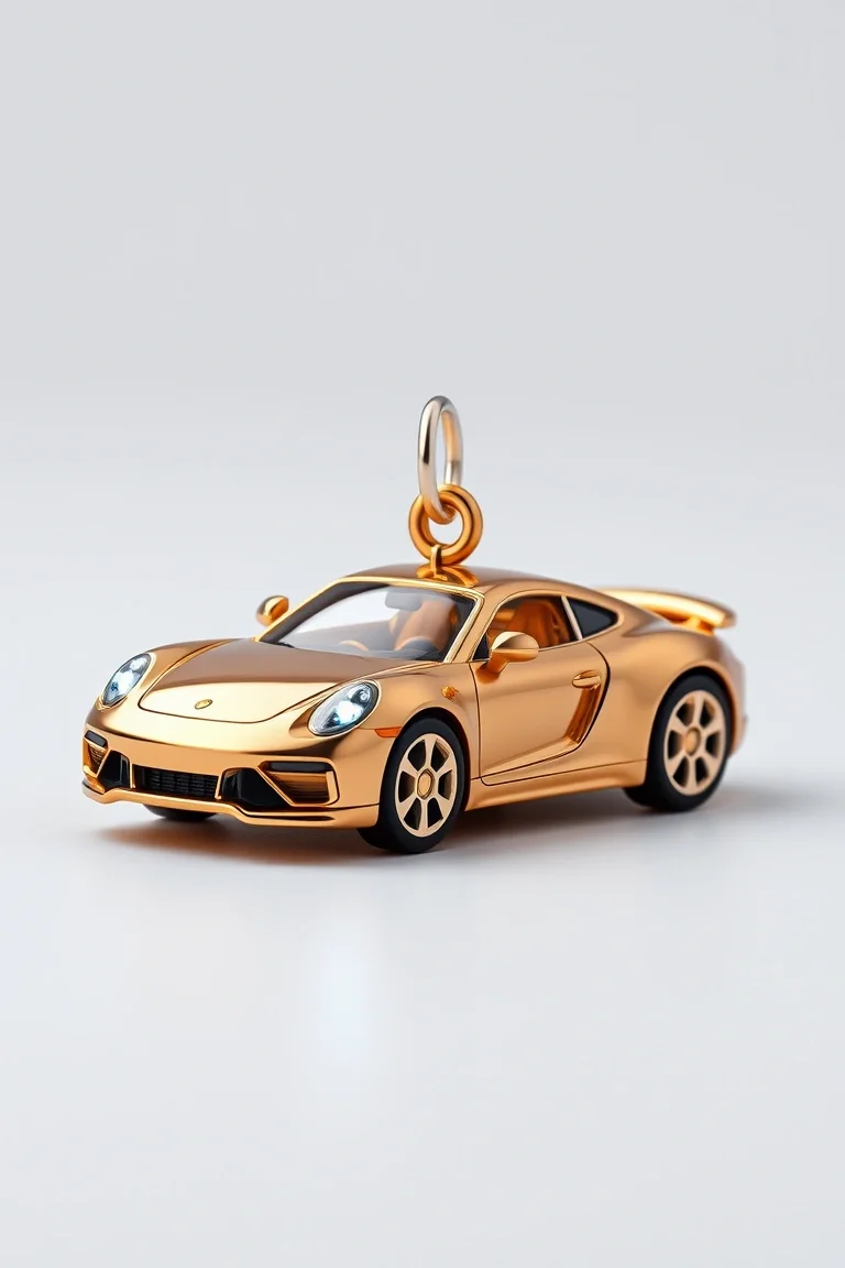 14K Car Charm