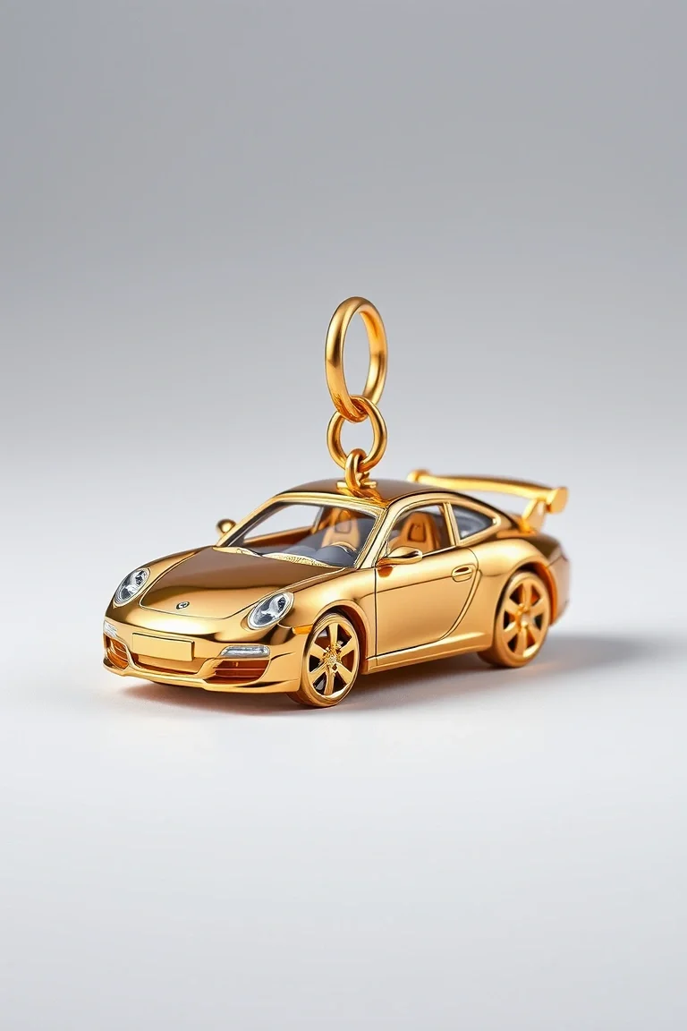 14K Car Charm