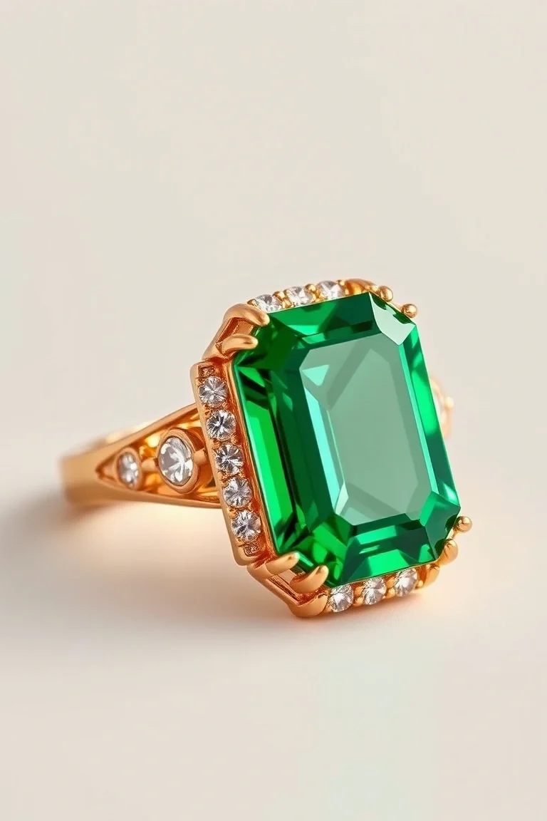 14K CONTEMPORARY GREEN TOURMALINE DIAMOND SLIDE