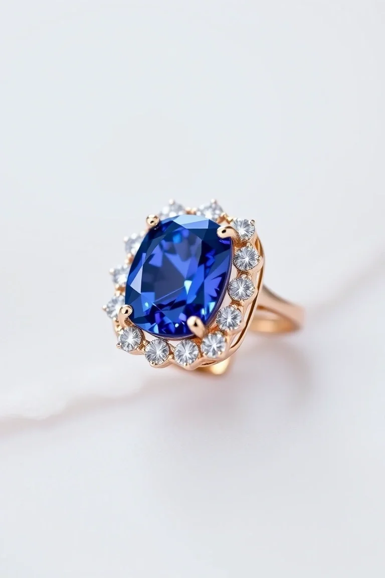 14K CONTEMPORARY SAPPHIRE DIAMOND SLIDE