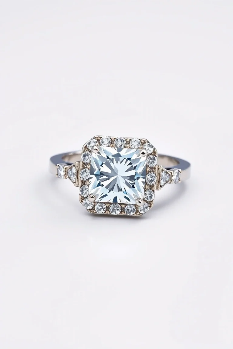 14K CONTEMPORARY SAPPHIRE DIAMOND SLIDE