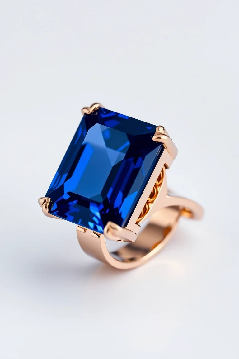 14K CONTEMPORARY SAPPHIRE DIAMOND SLIDE
