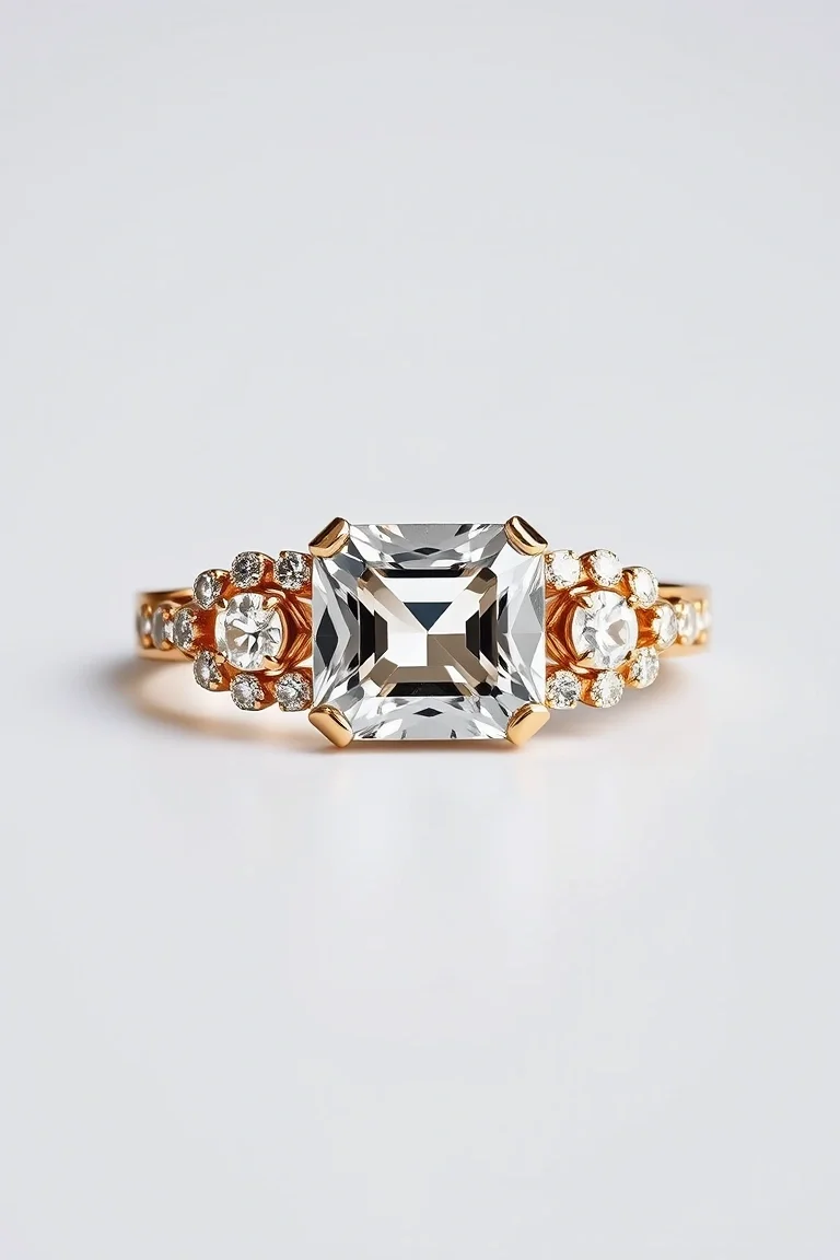 14K CONTEMPORARY TANVORITE DIAMOND SLIDE