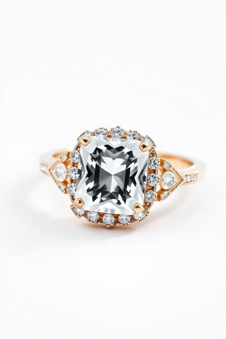 14K CONTEMPORARY TANVORITE DIAMOND SLIDE