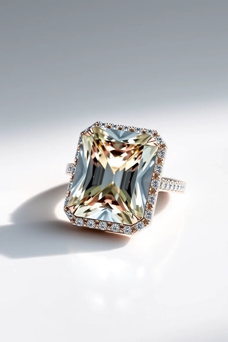 14K CONTEMPORARY TANVORITE DIAMOND SLIDE