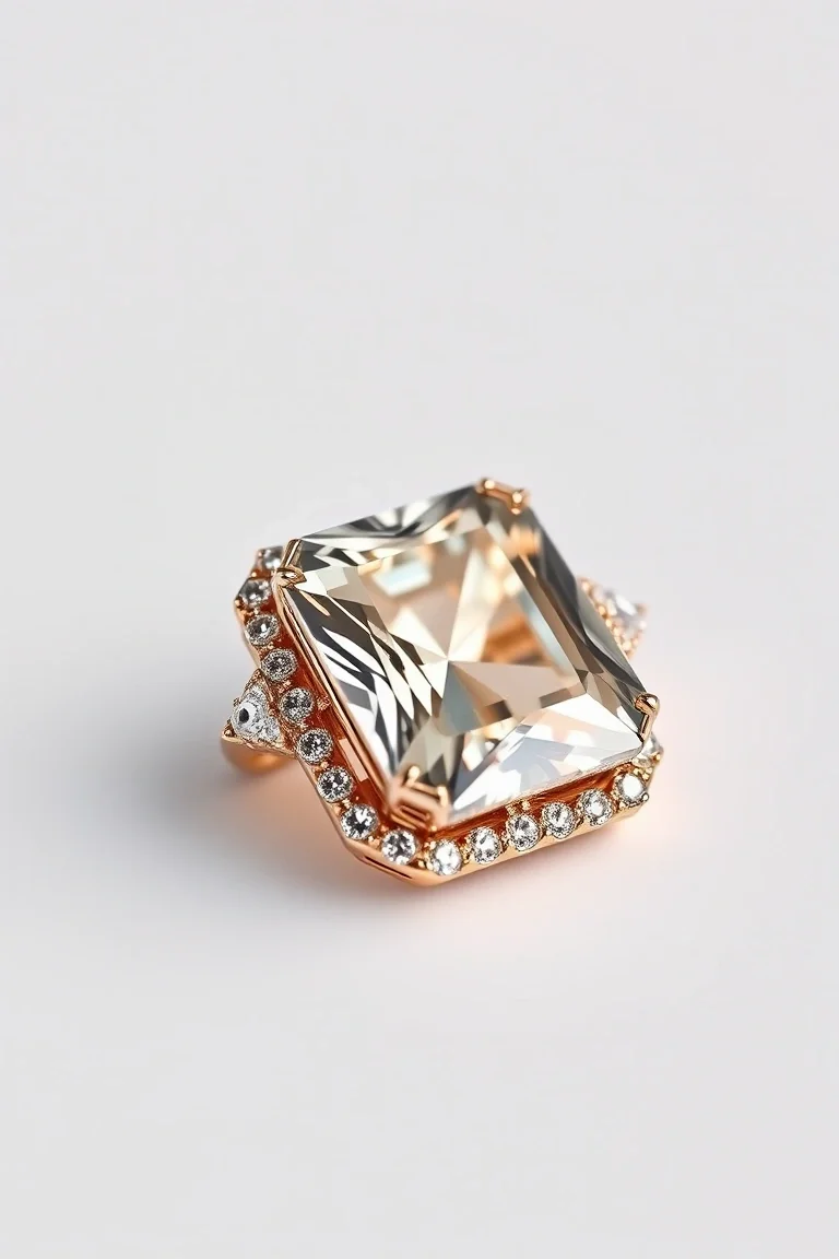 14K CONTEMPORARY TANVORITE DIAMOND SLIDE