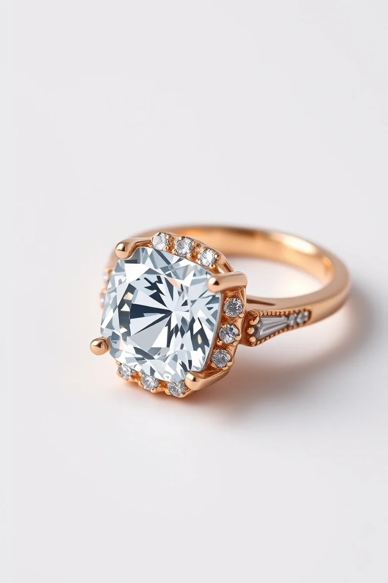 14K CONTEMPORARY TANVORITE DIAMOND SLIDE