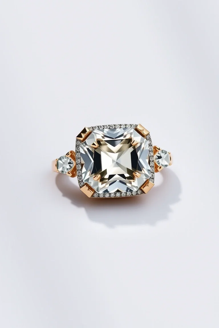 14K CONTEMPORARY TANVORITE DIAMOND SLIDE