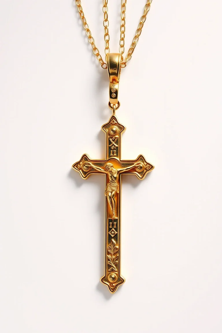 14K Crucifix
