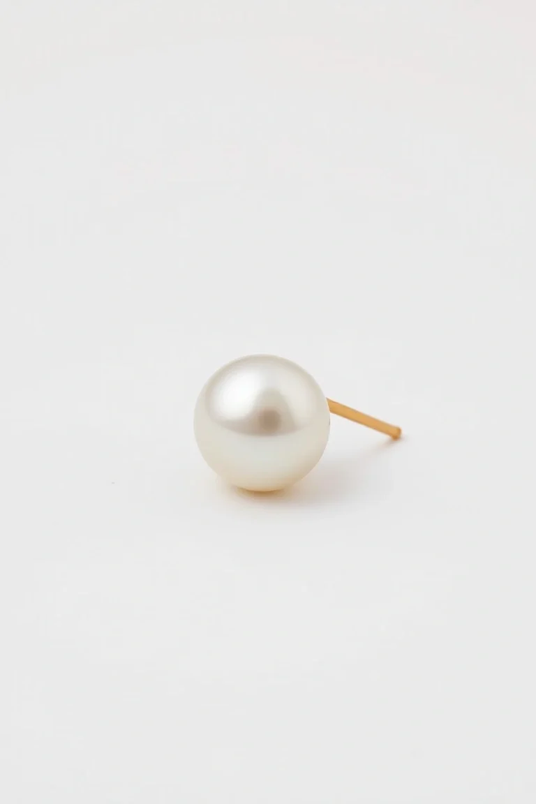 14K Cultured Pearl Earring