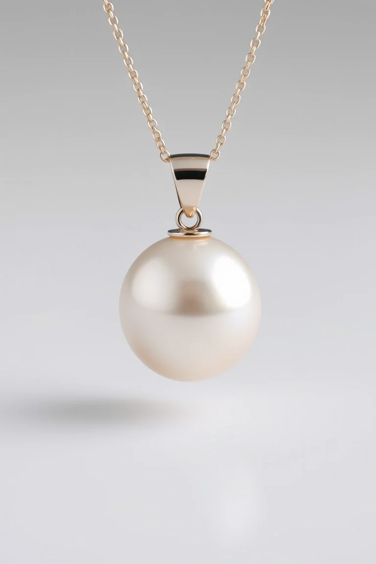 14K Cultured Pearl Pendant
