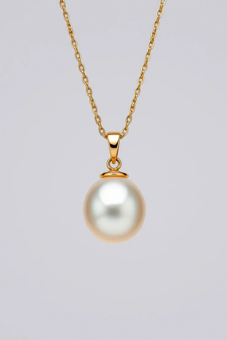 14K CULTURED PEARL PENDANT