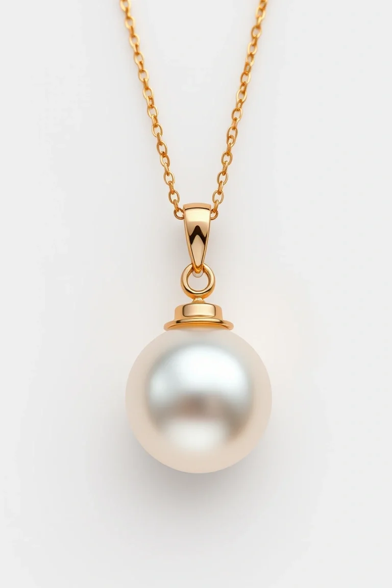14K Cultured Pearl Pendant
