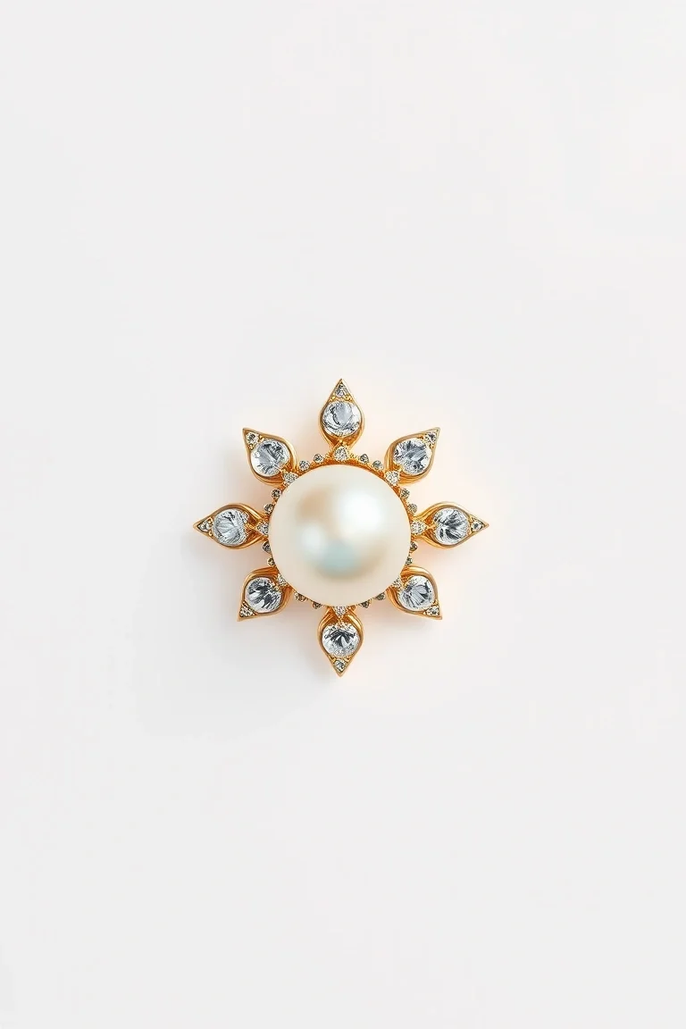 14K Cultured Pearl Pin