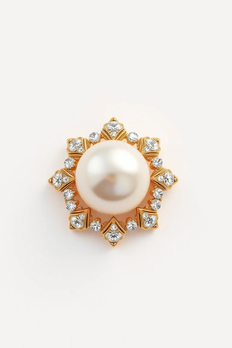14K Cultured Pearl Pin