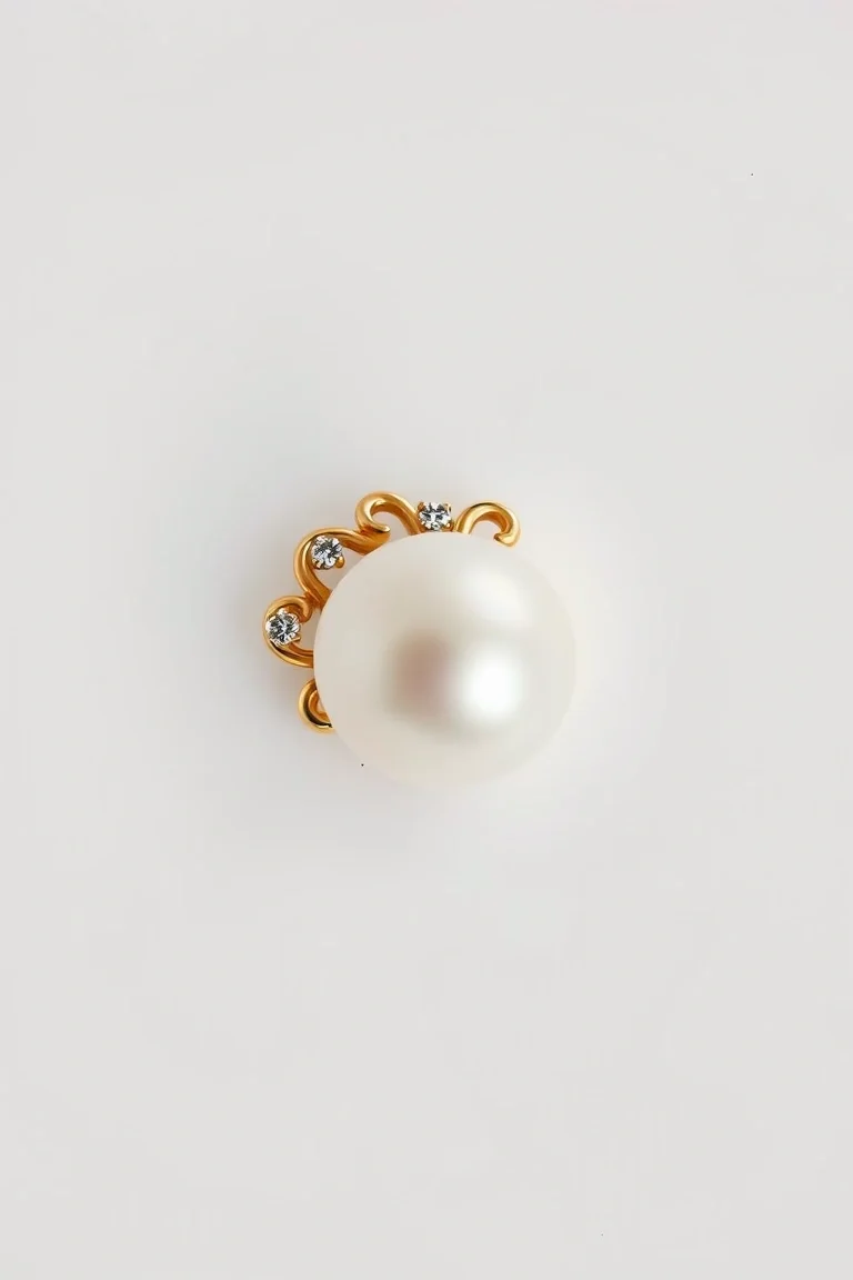 14K Cultured Pearl Pin
