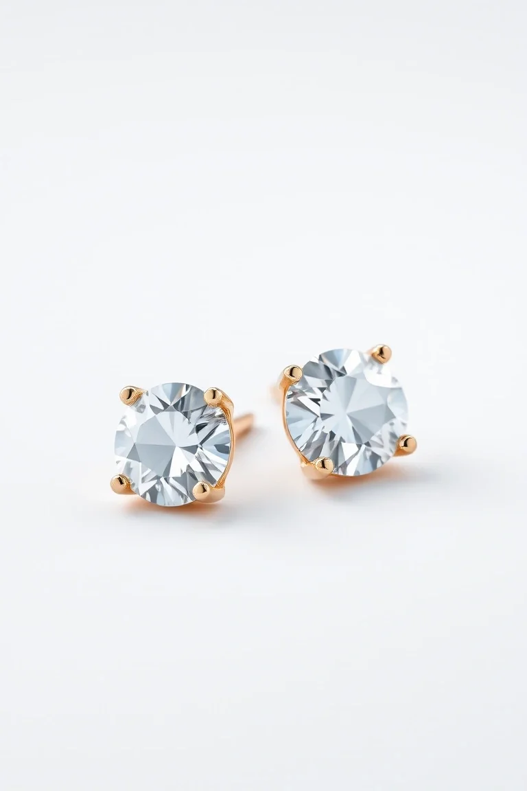 14K CZ EARRINGS