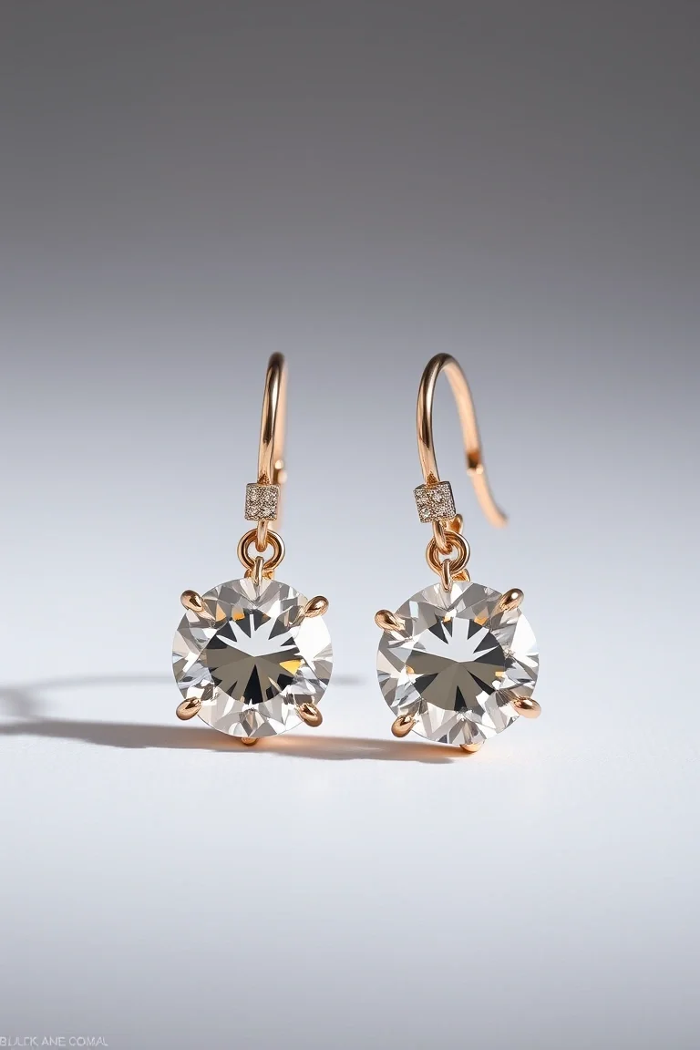 14K CZ EARRINGS