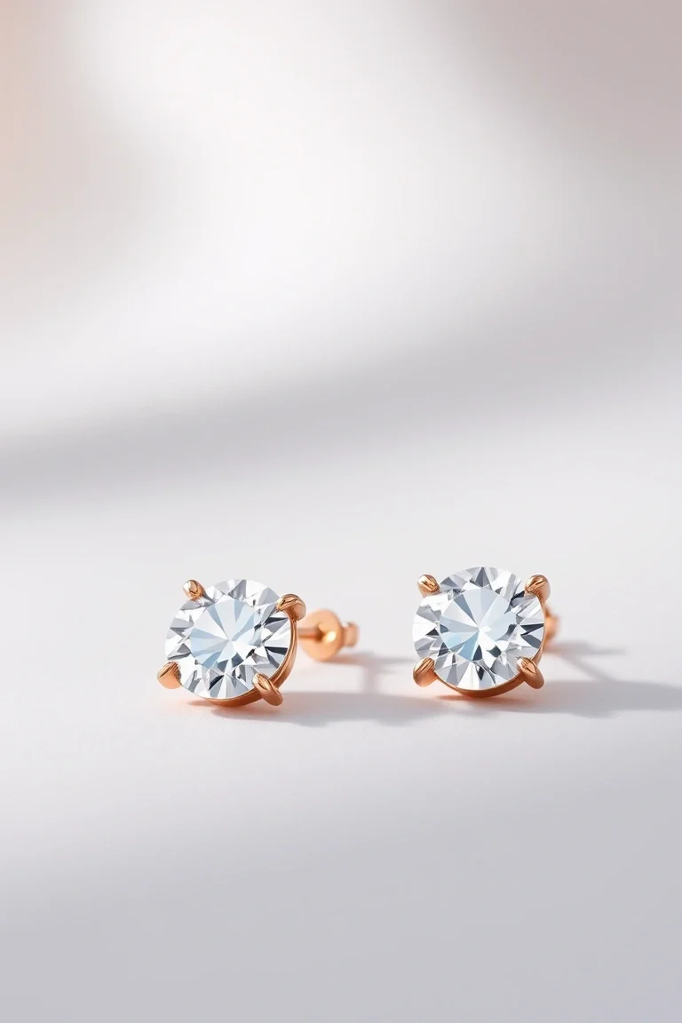 14K CZ EARRINGS