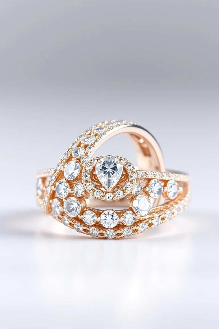 14K Diamond Anniversary Band AA Quality