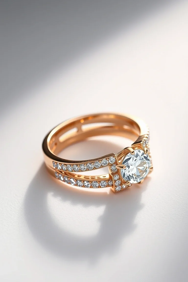 14K Diamond Anniversary Band AA Quality