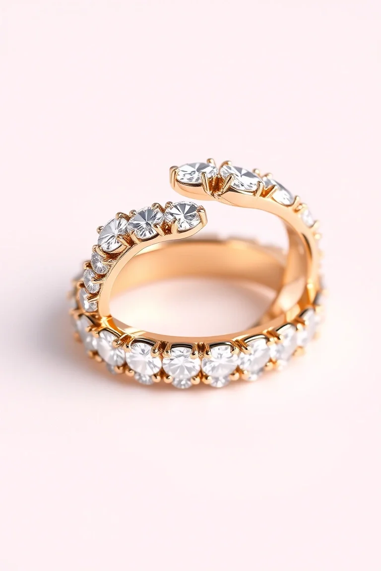 14K Diamond Anniversary Band AA Quality