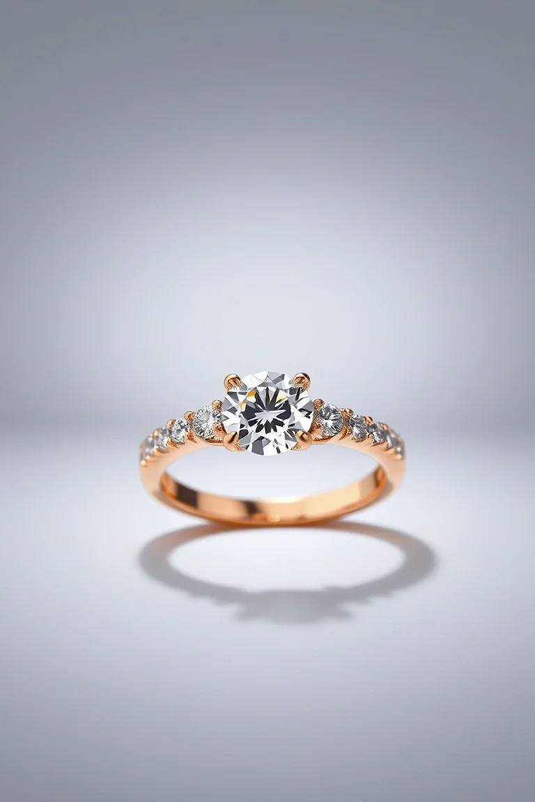 14K Diamond Anniversary Band AAA Quality