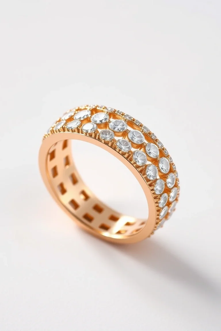 14K Diamond Anniversary Band VS Quality