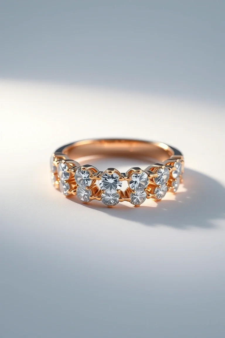 14K Diamond Anniversary Band VS Quality