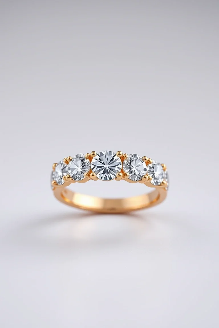 14K Diamond Anniversary Band VS Quality