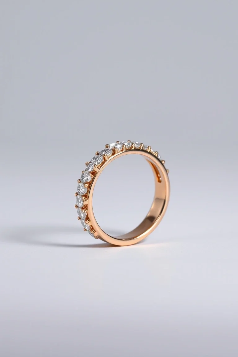 14K Diamond Anniversary Band VS Quality