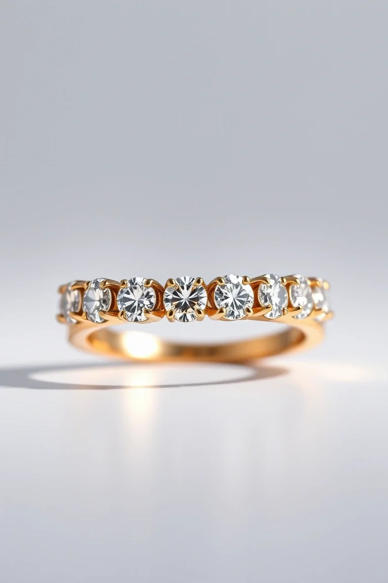 14K Diamond Anniversary Band VS Quality