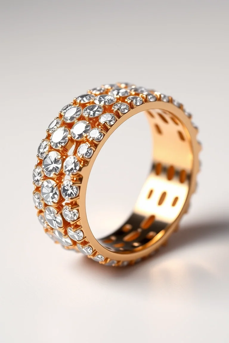 14K Diamond Anniversary Band VS Quality