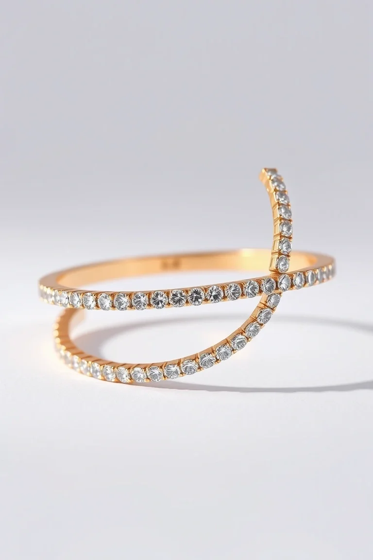 14K Diamond Bangle VS Quality