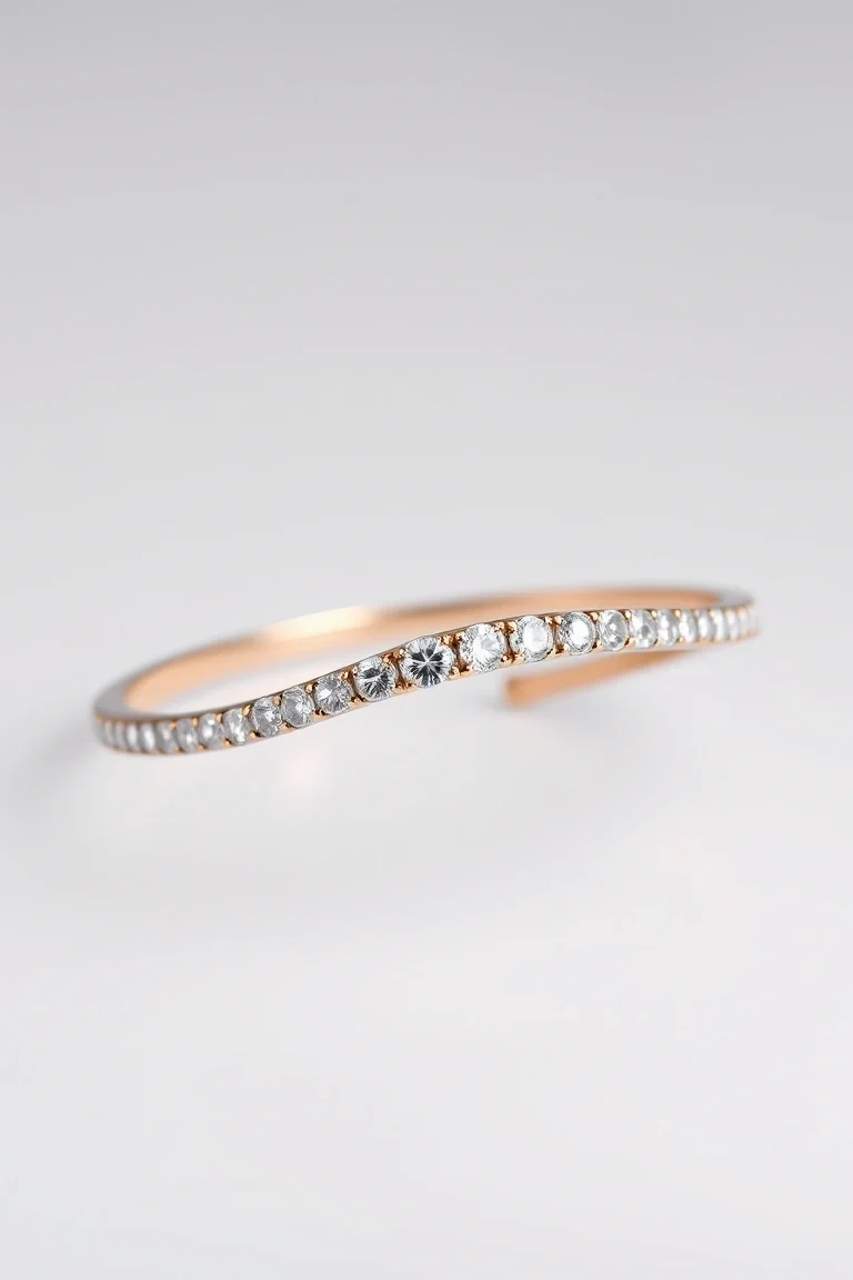 14K Diamond Bangle VS Quality