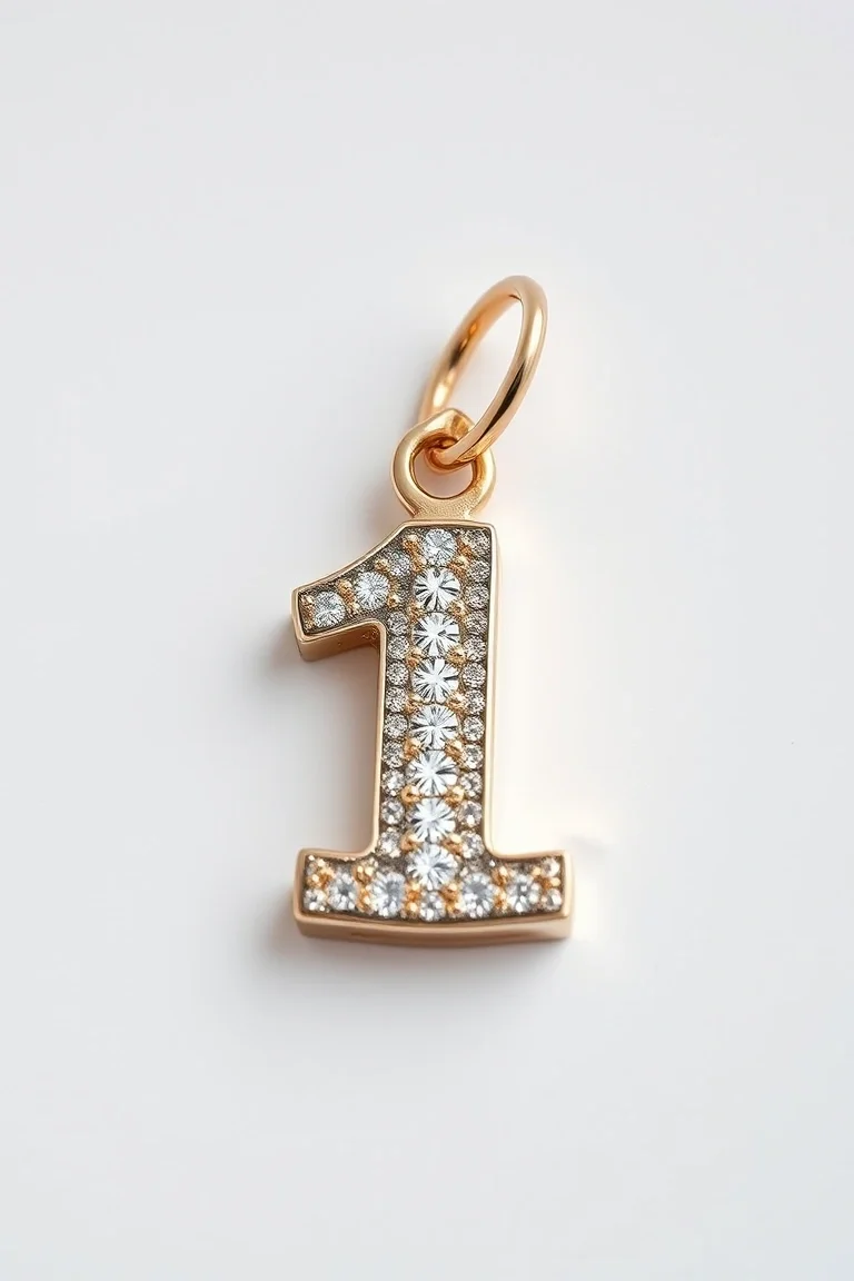 14K Diamond Cut Etched #1 Sister