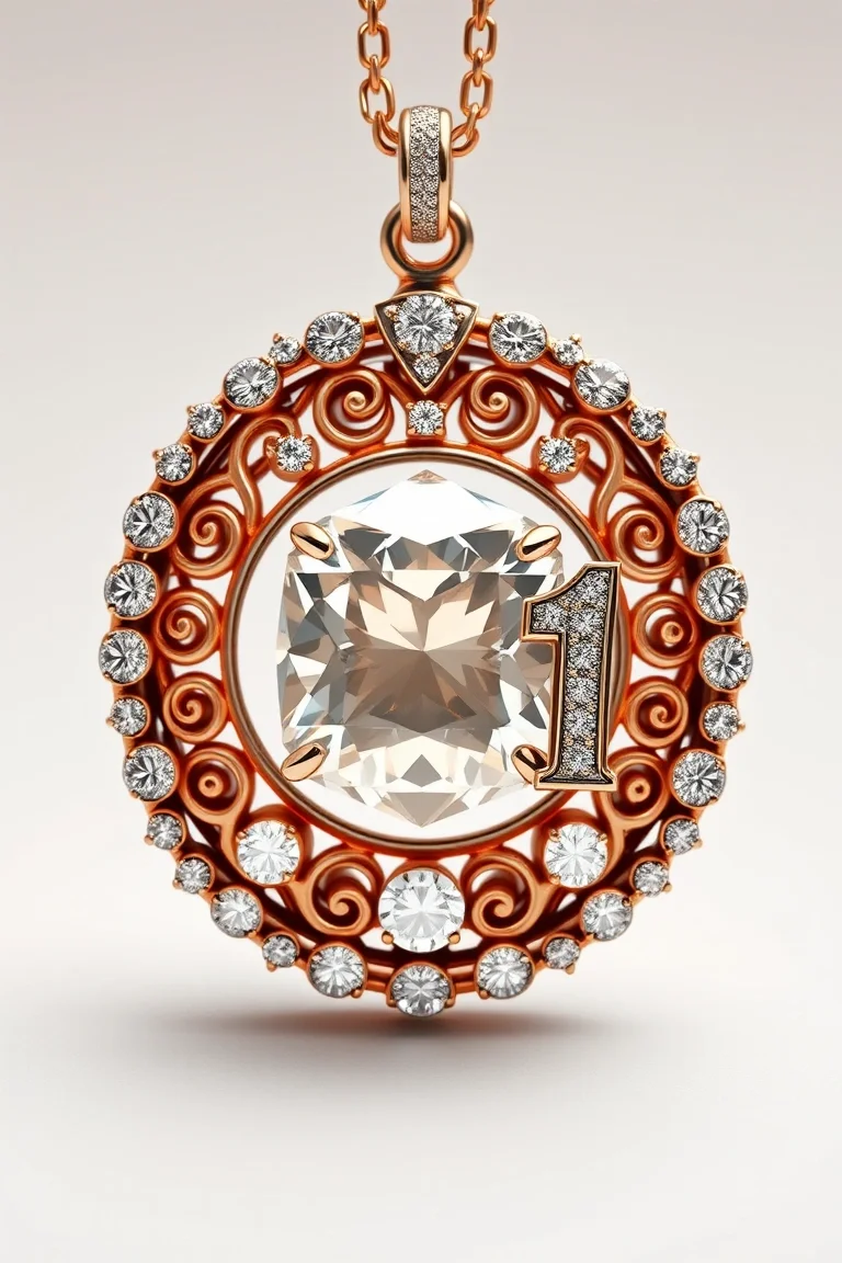 14K Diamond Cut Mc #1 God Mother