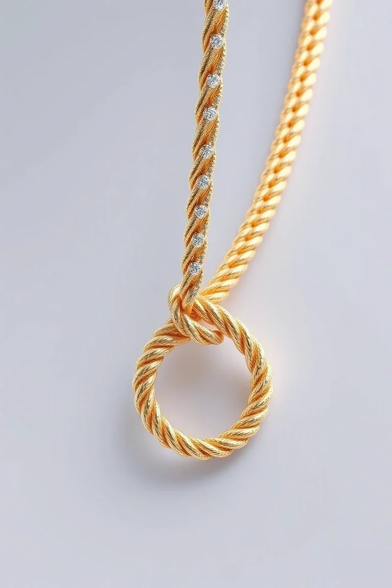 14K Diamond Cut Milano 5.0mm Rope 20 In.