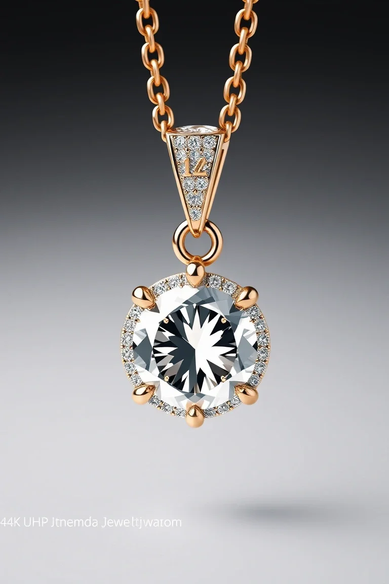 14K Diamond Kids Only Pendant AA Quality