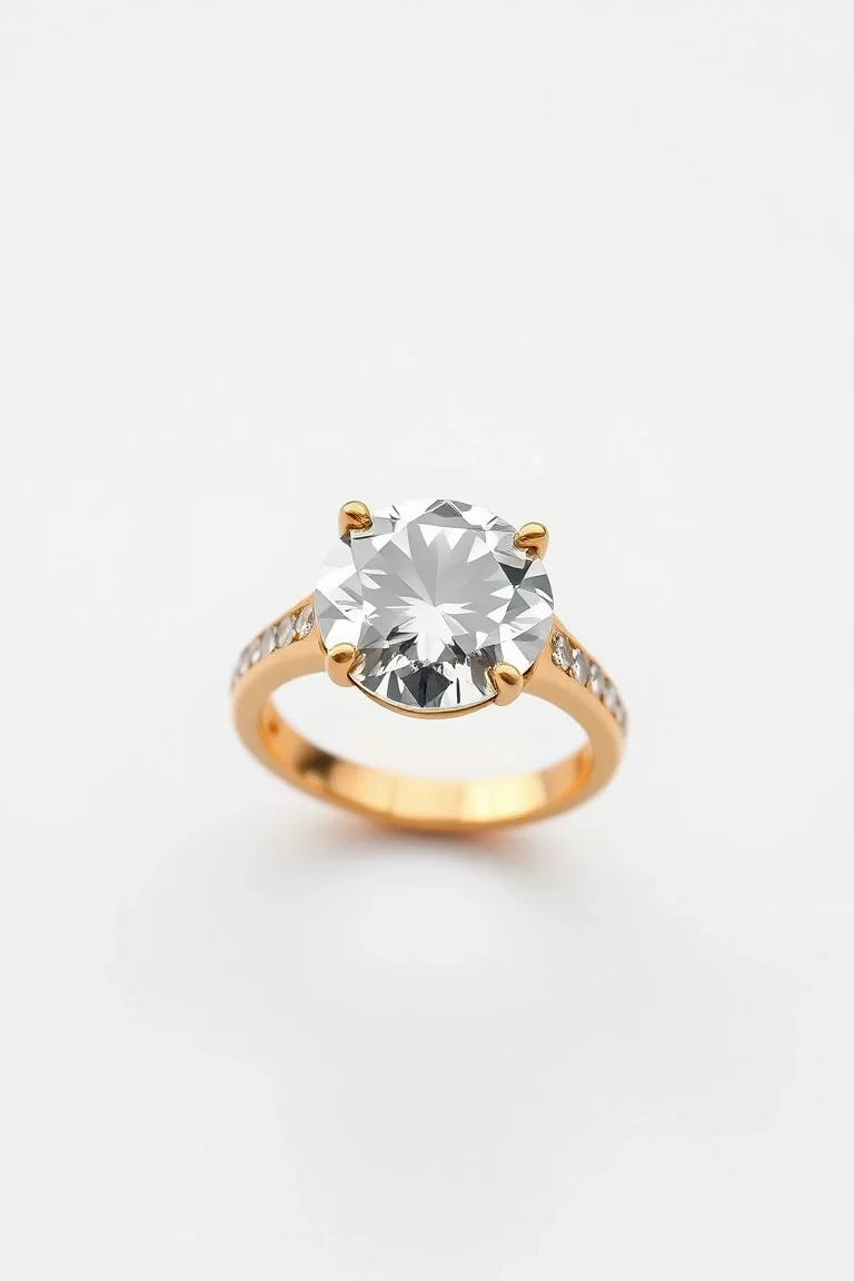 14K DIAMOND RING AAA QUALITY
