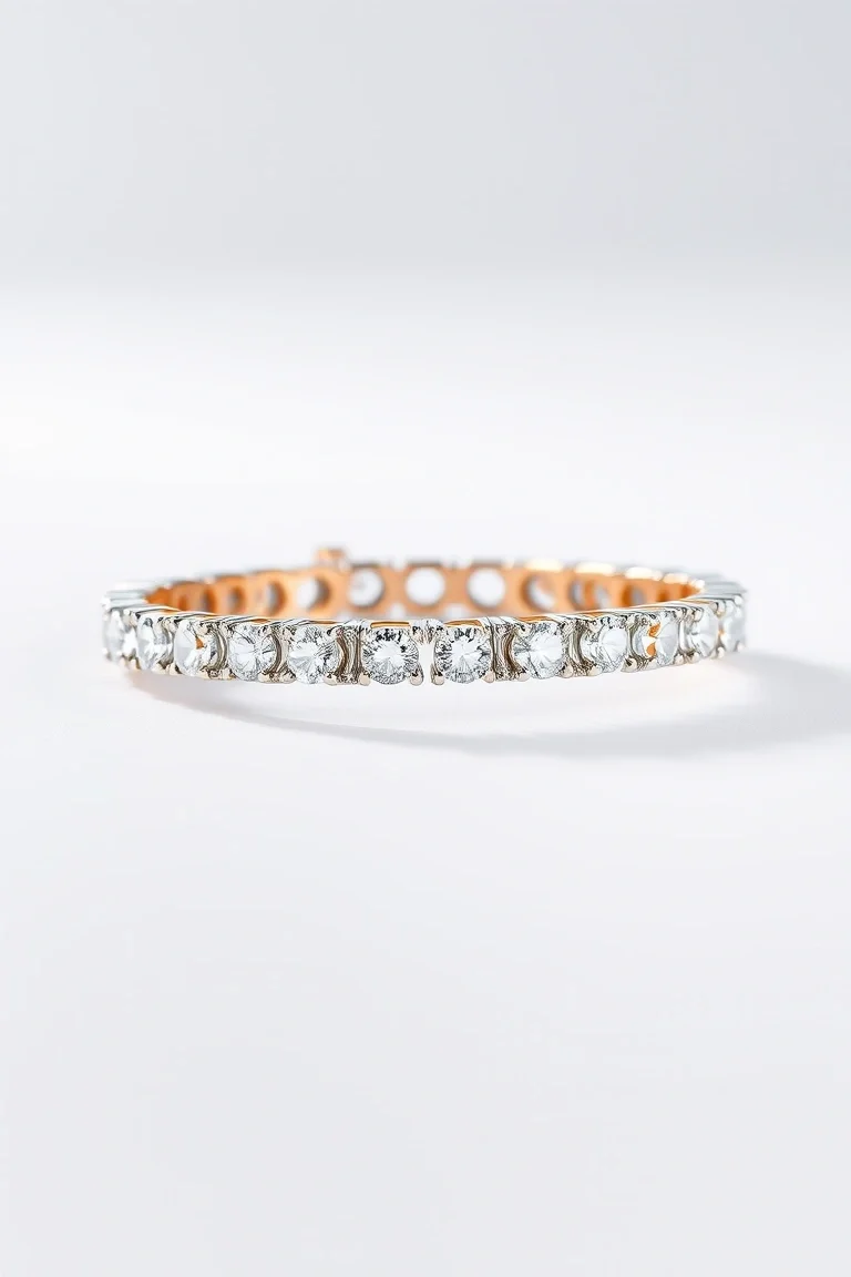 14K Diamond Tennis Bracelet A Quality